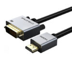 CABLETIME καλώδιο HDMI σε DVI PH241G, 1080p/60Hz, 2m, μαύρο - 5210131039144