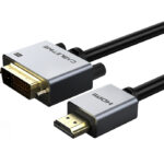 CABLETIME καλώδιο HDMI σε DVI PH241G, 1080p/60Hz, 2m, μαύρο - 5210131039144