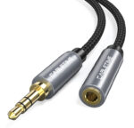CABLETIME προέκταση καλωδίου ήχου 3.5mm CT-P11F, AUX, 1.8m, μαύρο - 5210131039281