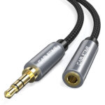 CABLETIME προέκταση καλωδίου ήχου 3.5mm CT-P11F, AUX, 1.8m, μαύρο - 5210131039281