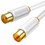 CABLETIME καλώδιο κεραίας CT-AV101, 75 Ohm, 2m, λευκό - 5210131039380