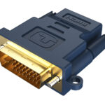 CABLETIME αντάπτορας HDMI σε DVI HA05R, 1080p, μπλε - 5210131039489