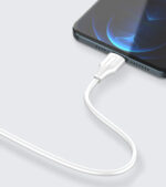 LDNIO καλώδιο USB-C σε USB LS540, 2.4A, 20cm, λευκό - 5210131073490 - Image 2