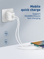 LDNIO καλώδιο USB-C σε USB-C LC611C, 65W PD, 1m, πράσινο - - Image 2