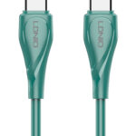 LDNIO καλώδιο USB-C σε USB-C LC611C, 65W PD, 1m, πράσινο -