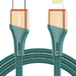 LDNIO καλώδιο Lightning σε USB-C LC631I, 30W PD, 1m, πράσινο -