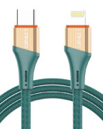 LDNIO καλώδιο Lightning σε USB-C LC631I, 30W PD, 1m, πράσινο -