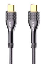 LDNIO καλώδιο USB-C σε USB-C LC651C, 65W, 1m, γκρι -