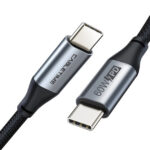 CABLETIME καλώδιο USB-C σε USB-C CT-CMCM, 60W, 480Mbps, 2m, μαύρο - 5210131079652