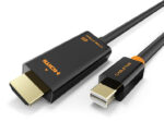 CABLETIME καλώδιο mini DisplayPort σε HDMI CT-AV588-03G, 1080p/60Hz, 1.8m, μαύρο - 5210131109045