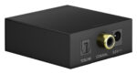 GOOBAY μετατροπέας ήχου 58493, Coaxial/Toslink σε 2x RCA, μαύρος - 4040849584930 - Image 2