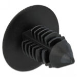 DELOCK Πλαστική τάπα 60187 για κάλυψη οπών, 15x14.5mm, μαύρη, 10τμχ - 4043619601875