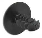 DELOCK Πλαστική τάπα 60188 για κάλυψη οπών, 8.7x9.6mm, μαύρη, 10τμχ - 4043619601882
