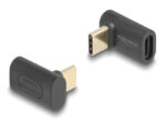 DELOCK αντάπτορας USB-C 60246, αρσενικό σε θηλυκό, 240W, 40Gbps, μαύρος - 4043619602469