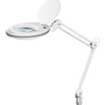 GOOBAY μεγεθυντικός φακός 60361 με σφιγκτήρα, LED, 3 διόπτρες, λευκός - 4040849603617