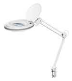 GOOBAY μεγεθυντικός φακός 60361 με σφιγκτήρα, LED, 3 διόπτρες, λευκός - 4040849603617