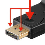 GOOBAY καλώδιο DisplayPort σε VGA 60606, 1080p, 0.15m, μαύρο - 4040849606069 - Image 2