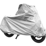 PROPLUS κουκούλα μηχανής 610250 με θήκη, XL 246x104x127cm, ασημί - 8717568799209