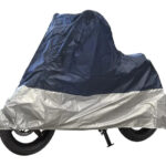 PROPLUS κουκούλα μηχανής 610257 με θήκη, XL 246x104x127cm, μπλε/ασημί - 8717568799216