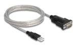 DELOCK καλώδιο USB σε RS-232 DB9 61314 με αντάπτορα DB25, 1.8m, μαύρο - 4043619613144 - Image 2