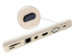 DELOCK κάλυμμα προστασίας για θύρα USB-C 64014, μαύρο, 10τμχ - 4043619640140 - Image 2