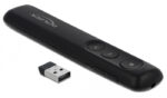 DELOCK Τηλεχειριστήριο παρουσιάσεων 64092 με laser, ασύρματο, έως 30m - 4043619640928
