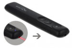 DELOCK Τηλεχειριστήριο παρουσιάσεων 64092 με laser, ασύρματο, έως 30m - 4043619640928 - Image 2