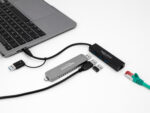 DELOCK docking station 64149, 4 θυρών, USB & USB-C σύνδεση, μαύρο - 4043619641499 - Image 2