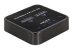 DELOCK docking station για M.2 SATA SSD 64178, 2 θέσεων, 6Gbps, clone function, μαύρο - 4043619641789
