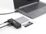 DELOCK docking station για M.2 NVMe/SATA ή 2.5"/3.5" SSD/HDD 64252, 10Gbps, clone function, μαύρο - 4043619642526 - Image 2