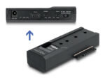 DELOCK docking station για M.2 NVMe/SATA ή 2.5"/3.5" SSD/HDD 64252, 10Gbps, clone function, μαύρο - 4043619642526