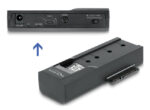 DELOCK docking station για M.2 NVMe/SATA ή 2.5"/3.5" SSD/HDD 64253, 10Gbps, μαύρο - 4043619642533