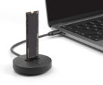 DELOCK docking station για M.2 NVMe/SATA SSD 64254, 10Gbps, μαύρο - 4043619642540 - Image 2