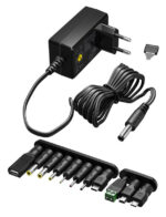 GOOBAY επιτοίχιος φορτιστής 64568, 3V-12V, 12W/1A, 12 tips - 4040849645686