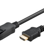 GOOBAY καλώδιο DisplayPort σε HDMI 64836, 4K/30Hz, 2m, μαύρο - 4040849648366