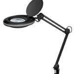 GOOBAY μεγεθυντικός φακός 64989 με σφιγκτήρα, LED, 3 διόπτρες, μαύρος - 4040849649899