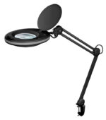 GOOBAY μεγεθυντικός φακός 64989 με σφιγκτήρα, LED, 3 διόπτρες, μαύρος - 4040849649899