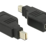 DELOCK αντάπτορας mini DisplayPort σε DisplayPort 65626, 4K, 90° - 4043619656264