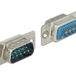 DELOCK Connector Σειριακής θύρας Sub-D9 με ακίδες, male - 4043619658817