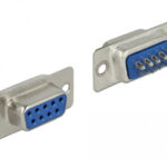 DELOCK Connector Σειριακής θύρας Sub-D9 με ακίδες, female - 4043619658824
