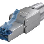 GOOBAY βύσμα RJ45 65939, CAT 6A STP, tool-free, ασημί - 4040849659393