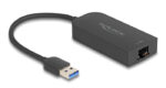 DELOCK αντάπτορας δικτύου 66045, USB, 2.5Gbps Ethernet, μαύρος - 4043619660452