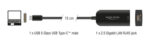 DELOCK αντάπτορας δικτύου 66046, USB-C, 2.5Gbps Ethernet, μαύρος - 4043619660469 - Image 2