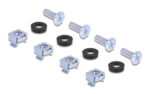 DELOCK σετ βάσεις τοποθέτησης για rack 66236, ασημί, 2τμχ - 4043619662364 - Image 2