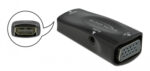DELOCK αντάπτορας HDMI σε VGA 66560, με audio, 1080p/60Hz, μαύρος - 4043619665600 - Image 2