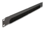 DELOCK βούρτσα προστασίας για καμπίνα 66750, 19"/1U, 44x483mm, μαύρο - 4043619667505