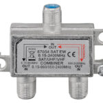 GOOBAY SAT-TV combiner 67054, 0.15 MHz - 2400MHz, 100dB - 4040849670541