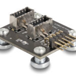 DELOCK αντάπτορας USB 2.0 Pin σε 2x USB Type-E Key A 67176 με USB pin καλώδιο - 4043619671762