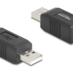 DELOCK αντάπτορας USB σε USB Type B 67202, 480Mbps, μαύρος - 4043619672028