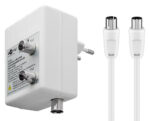 GOOBAY ενισχυτής κεραίας 67226, 2 συσκευές, DVB-T DVB-T2 DVB-C, λευκός - 4040849672262